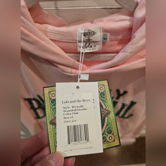 NWT Lola + The Boys Wicked Hoodie 6T - Picture 2 of 4